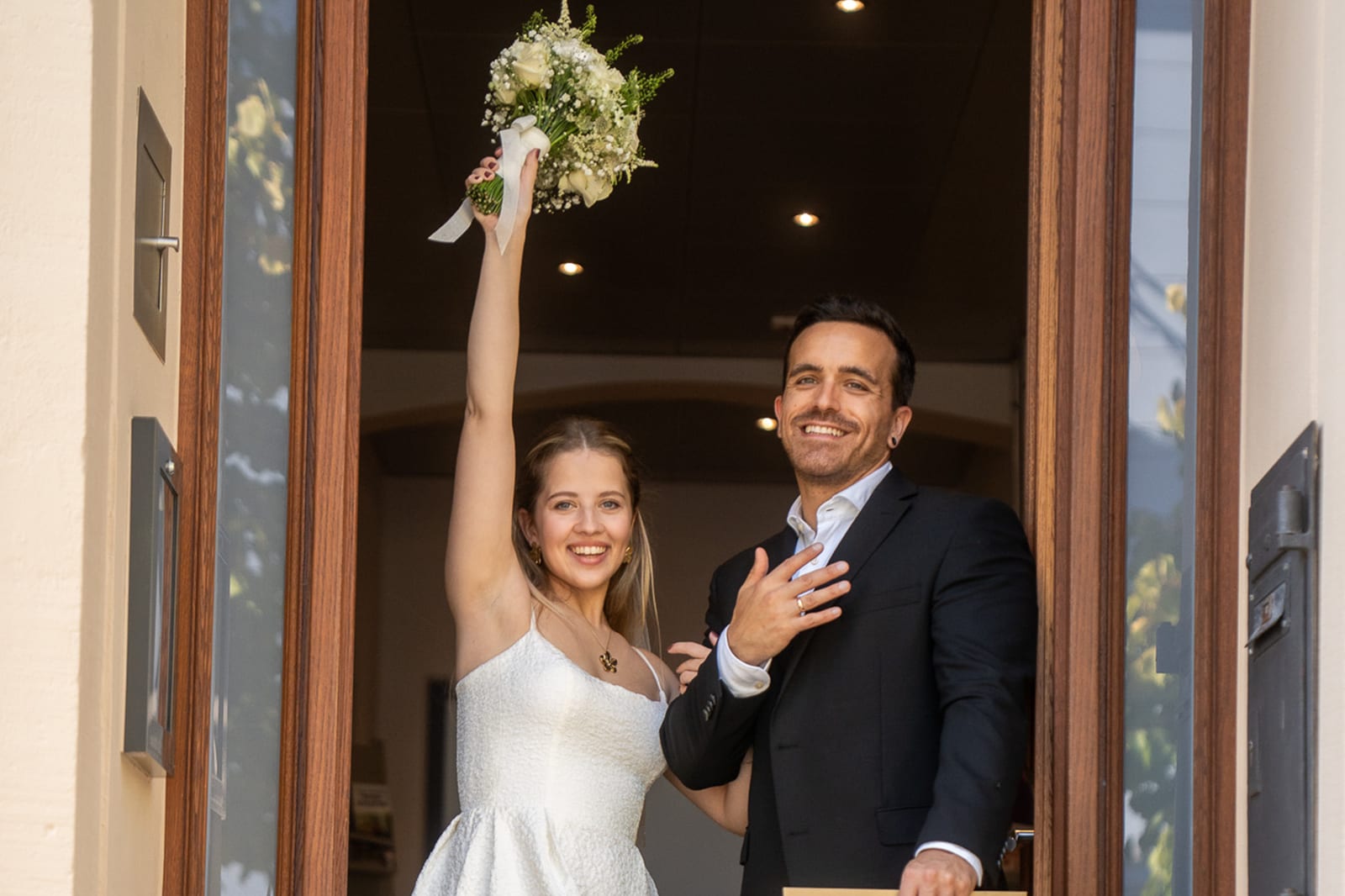 Ricardo on his wedding day.